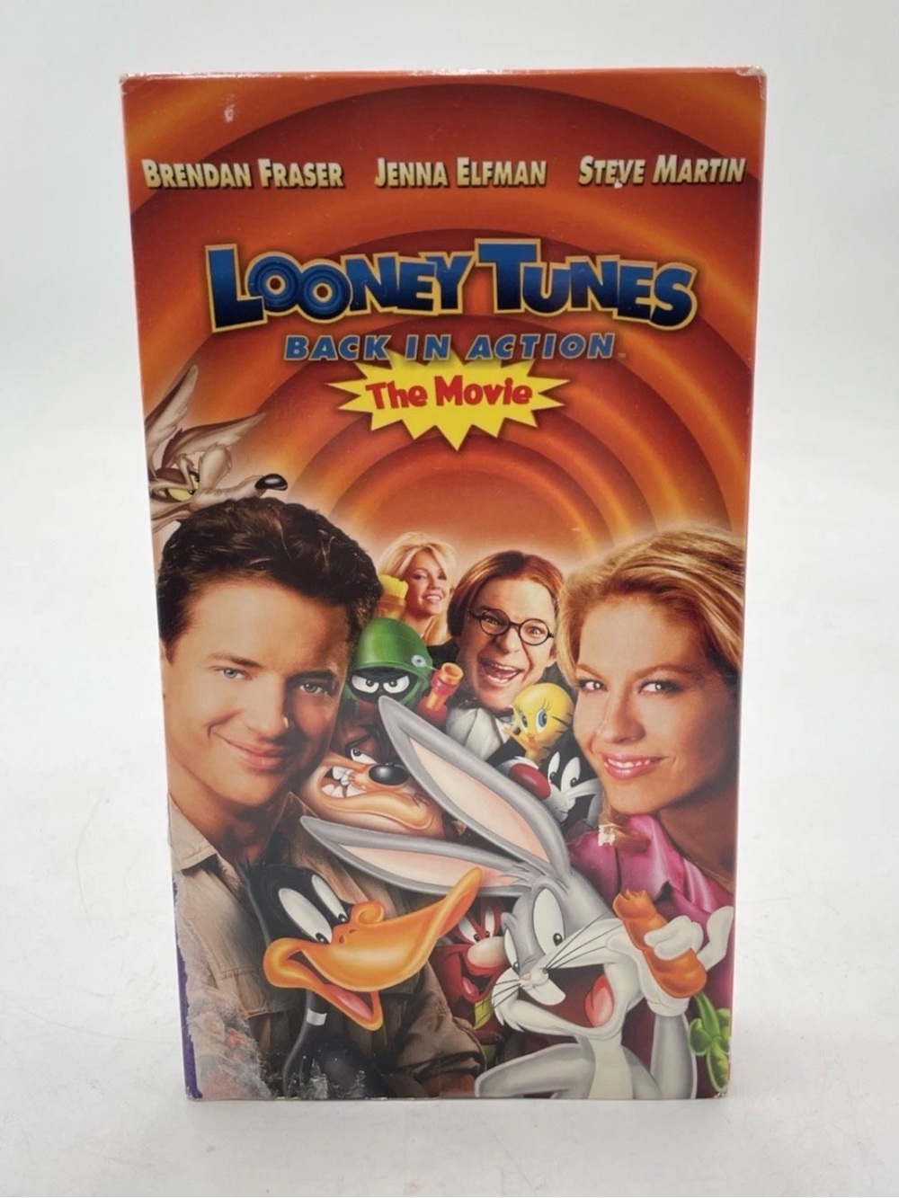 Looney Tunes Back In Action The Movie VHS Tape 2004 Brendan Fraser